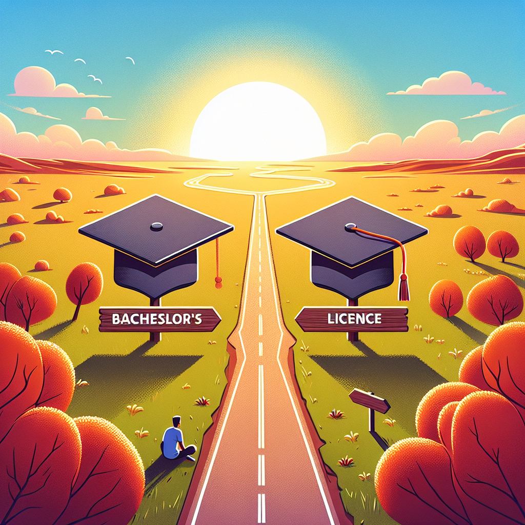 "Bachelor vs Licence : différences et choix d'orientation"